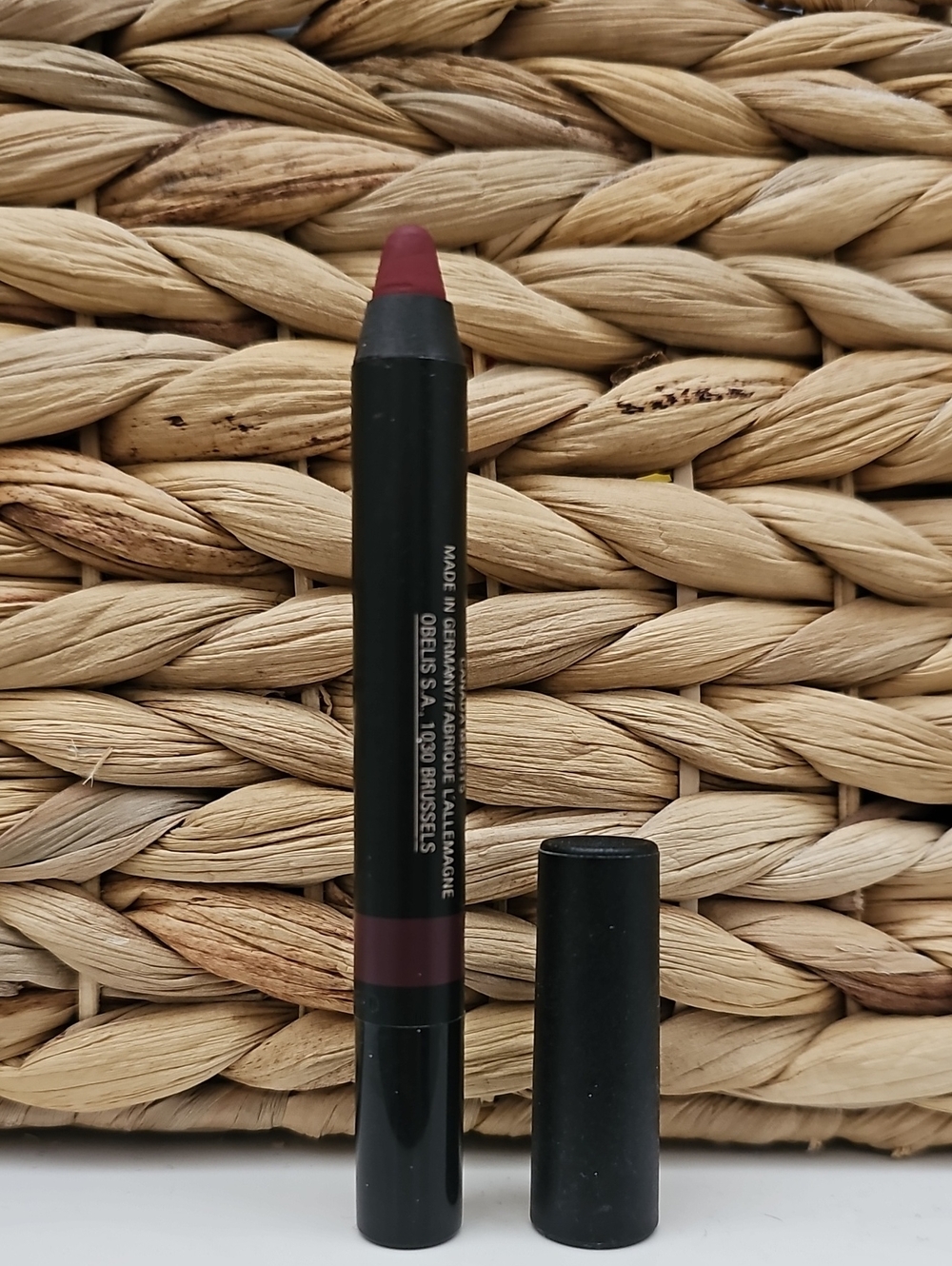Cream Lip Crayon in Deep Berry Pink - Women Makeup